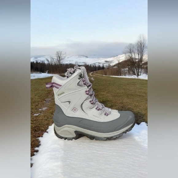Columbia Bugaboot plus waterproof hiking snow or rain boots womens size 8 - Picture 9 of 11